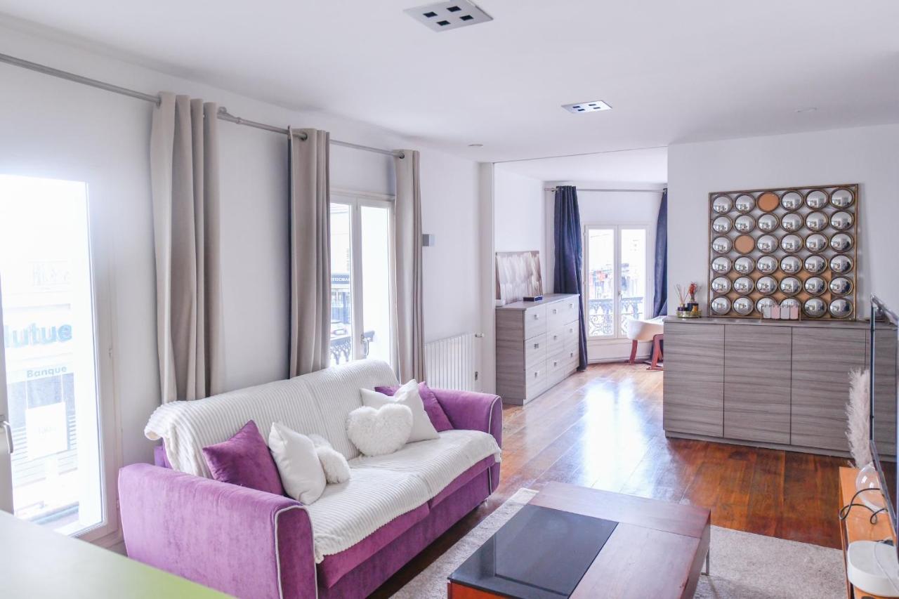 Loft Lumineux Hyper Centre Vincennes Rer A 5 Min - Parking Gratuit Apartment Bagian luar foto